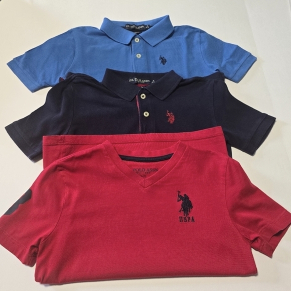 Bundle Boys Size 6 Nike/Garanimals Graphic T-Shirt With Shorts/ 6-7 Polo Shirts - Picture 3 of 16